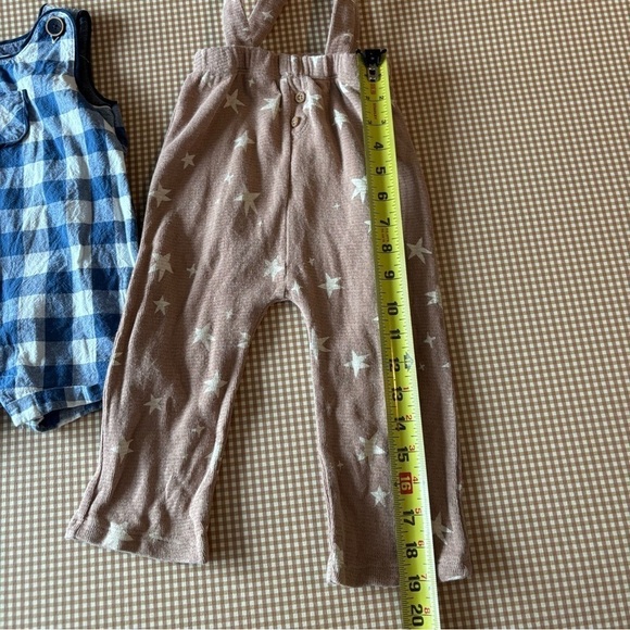 MUD PIE-Baby Boy Romper (12-18M)
Blue/White + Star Print Pants w/ suspenders 18M - Picture 11 of 15